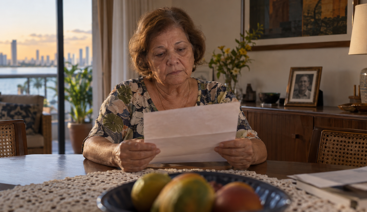 Imagem editorial do artigo Viúva recebe cobrança de R$ 23 mil do cartão do marido um mês depois do enterro e descobre que a família não precisa pagar dívida maior que a herança